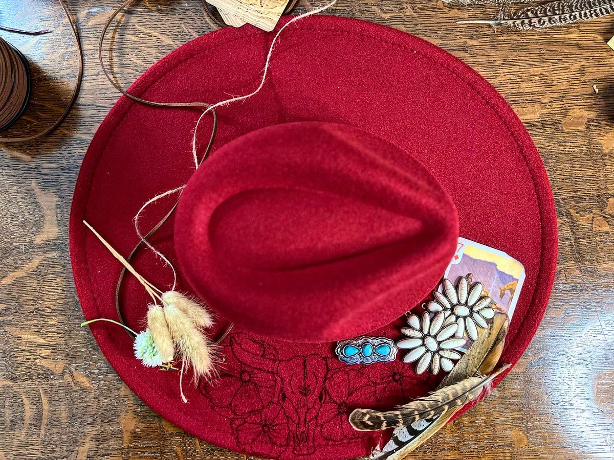 Krew Designs | custom • hand burned hats – krew designs