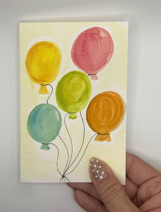 Blank Greeting Card