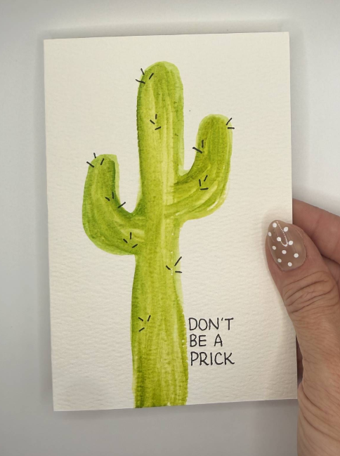 Blank Greeting Card