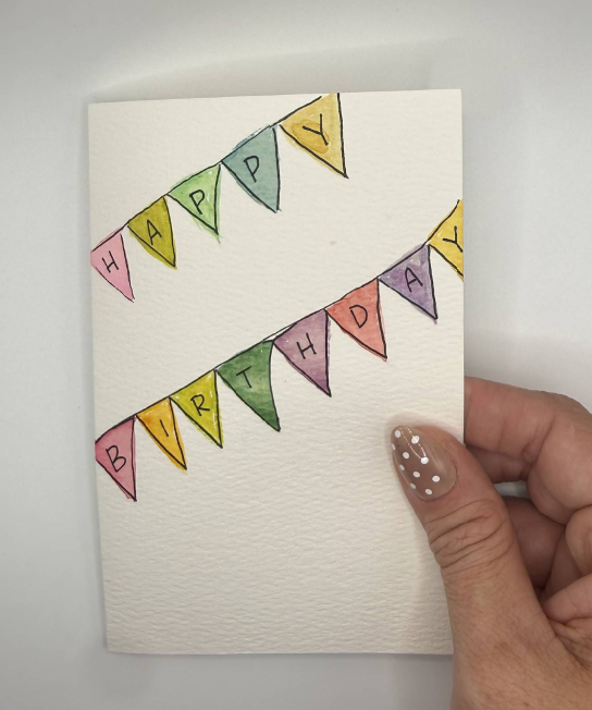 Blank Greeting Card