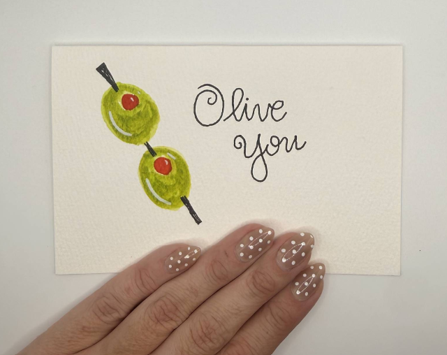 Blank Greeting Card